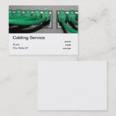 Cabelservice Visitekaartje (Voorkant / Achterkant)