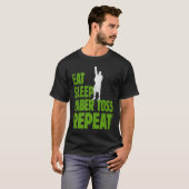 Caber Toss Highland Games Heavy Athlete T-shirt (Voorkant volledig)
