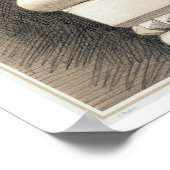 Ca'Bernardo, Capital of Window Shafts, van 'Examp' Poster (Hoek)