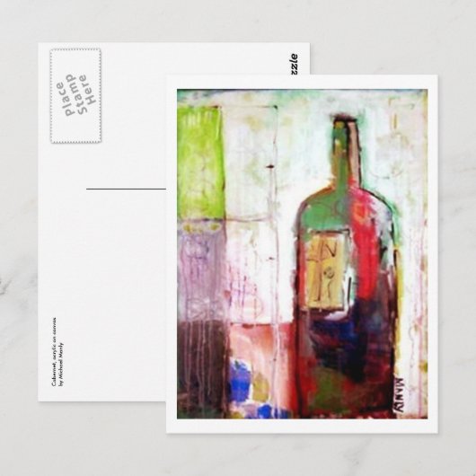 Cabernet Briefkaart (Voorkant / Achterkant)