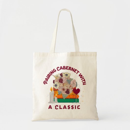 Cabernet koppelen aan een klassieker tote bag (Voorkant)