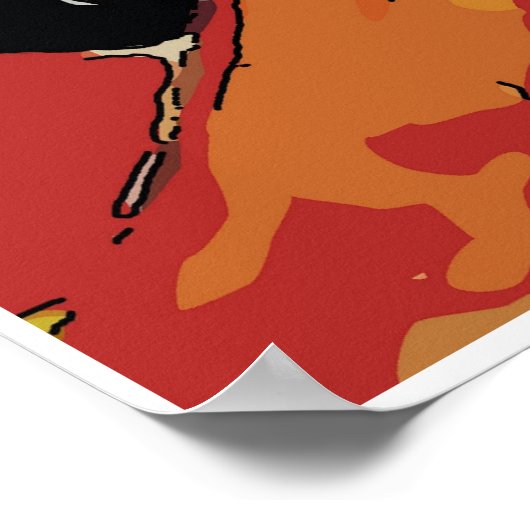 Cabernet Maid, Wine Poster (Hoek)