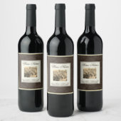 Cabernet Sauvignon Oude Wijn Label Etiket (Flessen)