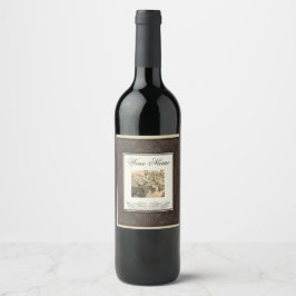 Cabernet Sauvignon Oude Wijn Label Etiket