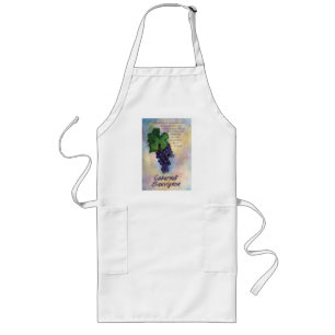 Cabernet Sauvignon Wine Apron Lang Schort