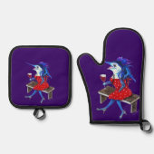 Cabernet Trixie Ovenwant & Pannenlap Set (Voorkant)