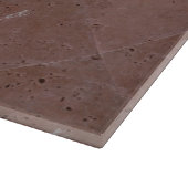 Cabernet Wijn Travertine Tegel Snijplank (Hoek)