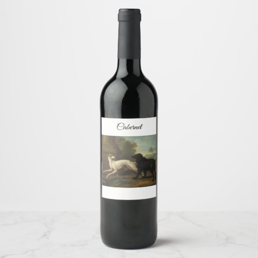 Cabernet wijnfleslabels wijn etiket (Voorkant)