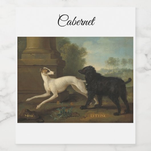 Cabernet Wine Bottle Labels Wijn Etiket (Enkel label)