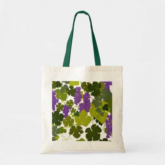 Cabernet Wine Grape Vines Bag Tote Bag (Voorkant)