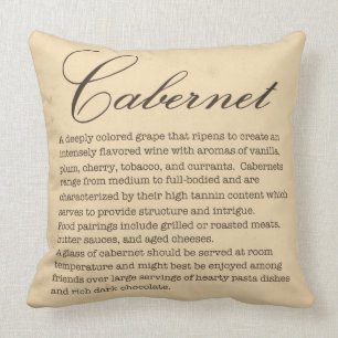 Cabernet Wine Pillow Kussen