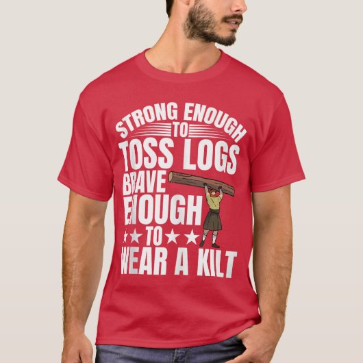 Cabeross For Highland Gamesankop retro T-shirt (Voorkant)