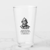 Cabeza de Vaca pint glas (Voorkant)