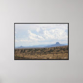 Cabezon Peak Canvas Afdruk (Voorkant)