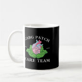 Cabg Patch Care Team Nurse Cabbage Heart Nurse Wee Koffiemok (Links)
