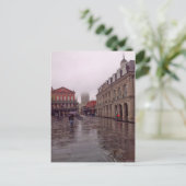 Cabildo in regen, New Orleans Briefkaart (Staand voorkant)