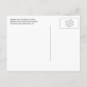 Cabin, Abraham Lincolns Geboorteplaats NHP, KY Briefkaart (Achterkant)