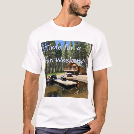 Cabin ATV Vakantie T-shirt (Voorkant)