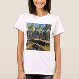Cabin ATV Vakantie T-shirt