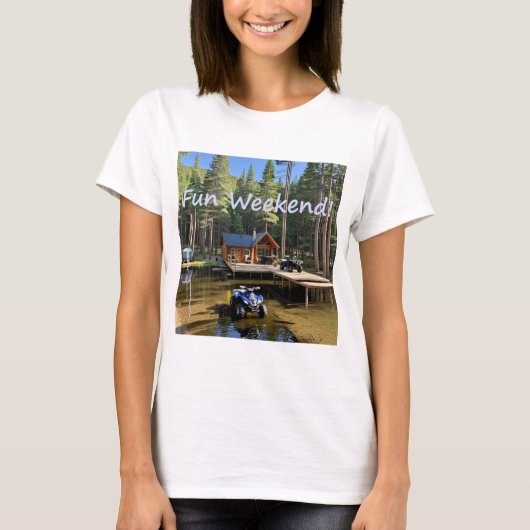 Cabin ATV Vakantie T-shirt (Voorkant)