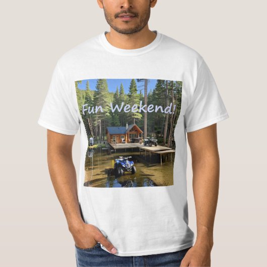 Cabin ATV Vakantie T-shirt (Voorkant)