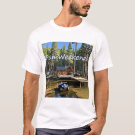 Cabin ATV Vakantie T-shirt