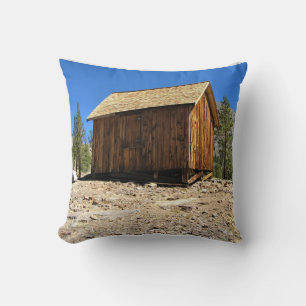 Cabin bij Bennettville, Tioga Pass, Californië Kussen