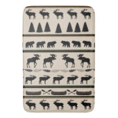 Cabin Blanket Design van Leslie Harlow Badmat (Voorkant Verticaal)