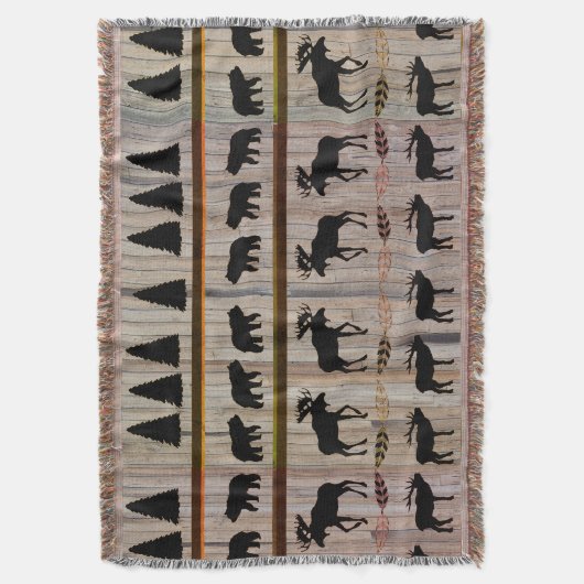 Cabin Blanket van Leslie Harlow Deken (Voorkant Verticaal)