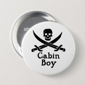 Cabin Boy Button (Voorkant /achterkant)
