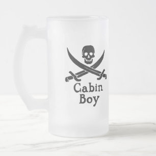 Cabin Boy Glass Stein Matglas Bierpul