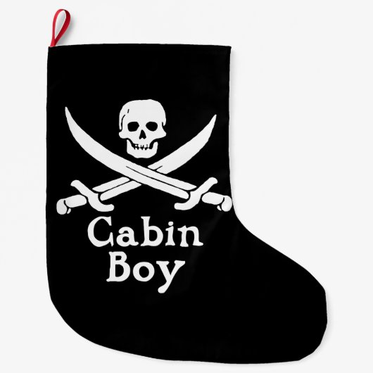 Cabin Boy Grote Kerstsok (Voorkant)