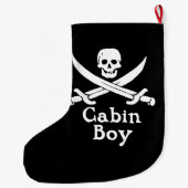 Cabin Boy Grote Kerstsok (Achterkant)