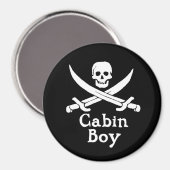 Cabin Boy Magnet (Voorkant / Achterkant)