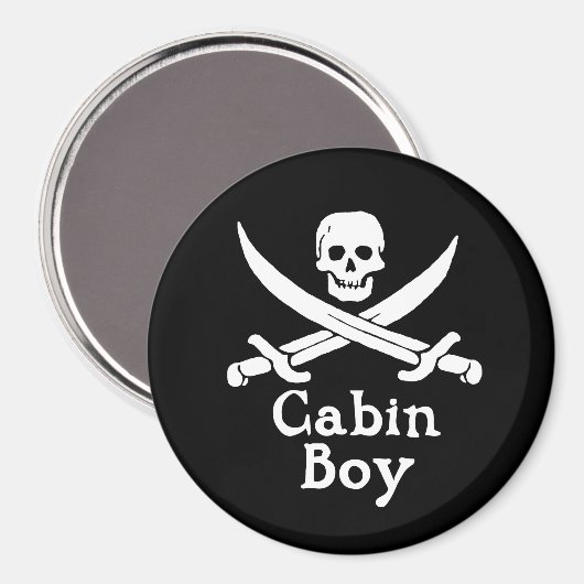 Cabin Boy Magnet (Voorkant / Achterkant)