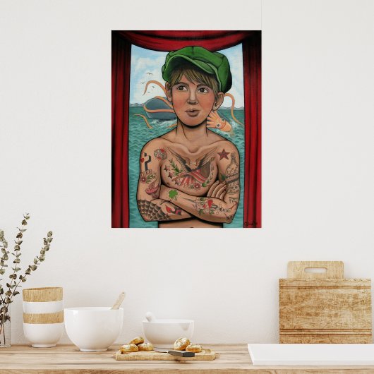 Cabin Boy Poster (Keuken)