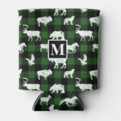 Cabin Buffalo Pset Lumberjack Check Patroon groen Blikjeskoeler (Voorkant)