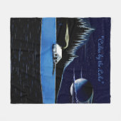 "Cabin by the Lake" Fleece Blanket Versie 2 Deken (Voorkant (Horizontaal))