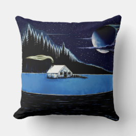 "Cabin by the Lake" Sierkussen ontwerp.