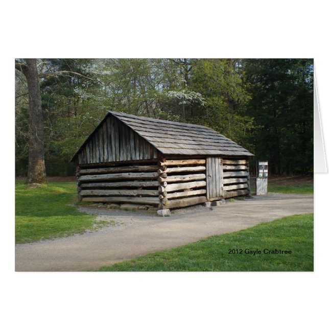 Cabin Cades Cove (Voorkant Horizontaal)