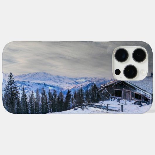 Cabin Case-Mate iPhone Case (Achterkant (horizontaal))