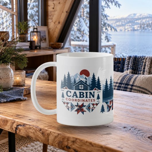 Cabin Coördinaten Patchwork Cabin Mok