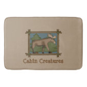 Cabin Creaters Moose Bath Mat (Voorkant)
