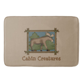 Cabin Creaters Moose Bath Mat