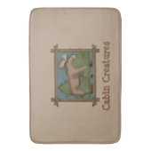 Cabin Creaters Moose Bath Mat (Voorkant Verticaal)