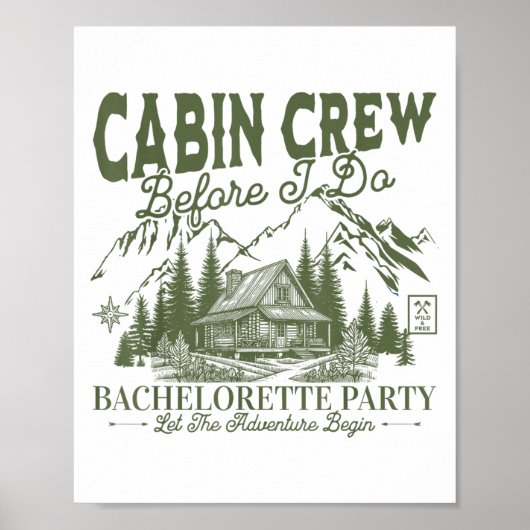 Cabin Crew Before I Do Camp Bach Bachelorette Part Poster (Voorkant)