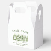 Cabin Crew Green Camp Meisjesuitje Bedankdoosjes (Geopend)