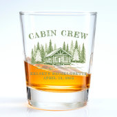 Cabin Crew Green Camp Meisjesuitje Shot Glas