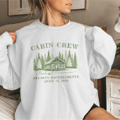 Cabin Crew Groen Kamp Verlovingspartij T-shirt