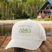 Cabin Crew Groen Verlovingsfeestje Trucker Pet